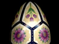 Victorian Garden Ukrainian Easter Egg Pysanky By So Jeo : pysanky pysanka ukrainian easter egg batik art sojeo florals flowers birds stars trees vines blooms buds bluebird owl art sojeo so jeo eggshell egg shell blown decoration ivy garden rainbow rosie posy nightshad victorian trees etched brown chicken eggs turkey